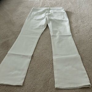 Great pair of white boot cut